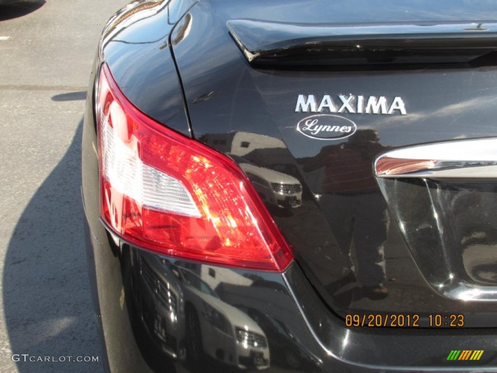 2010 Maxima 3.5 SV Sport - Super Black / Charcoal photo #5
