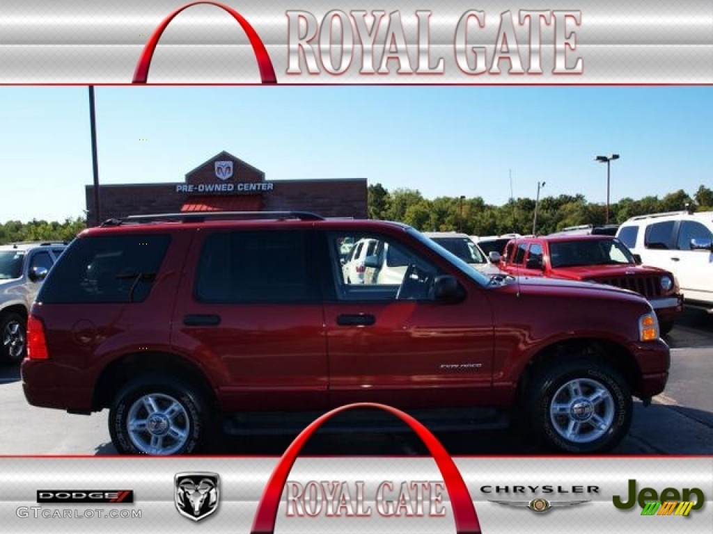 Redfire Metallic Ford Explorer