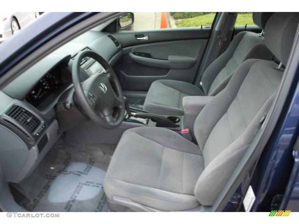 2006 Accord SE Sedan - Royal Blue Pearl / Gray photo #14