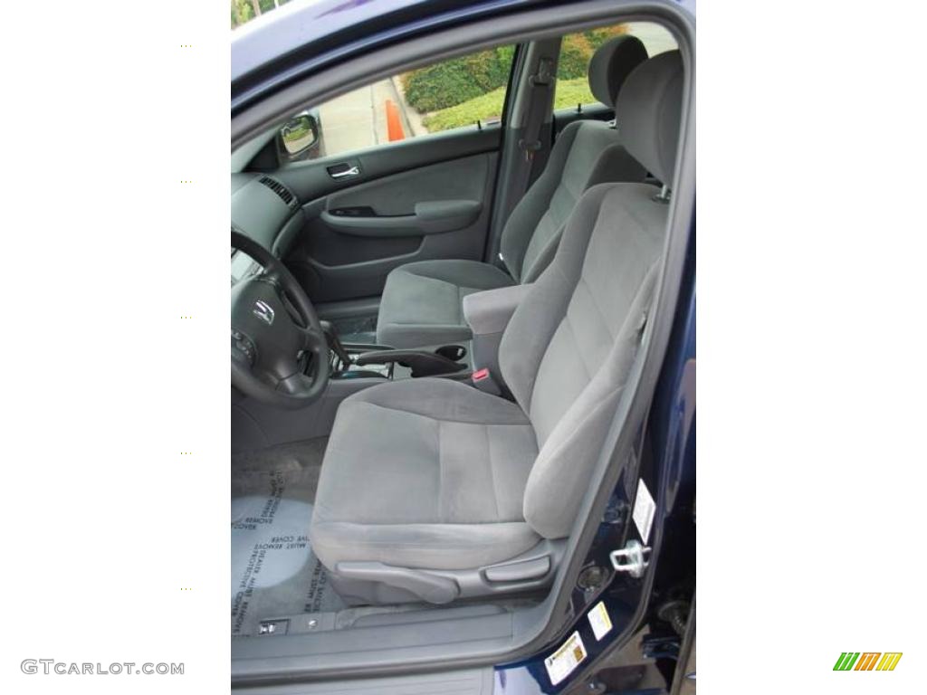 2006 Accord SE Sedan - Royal Blue Pearl / Gray photo #15