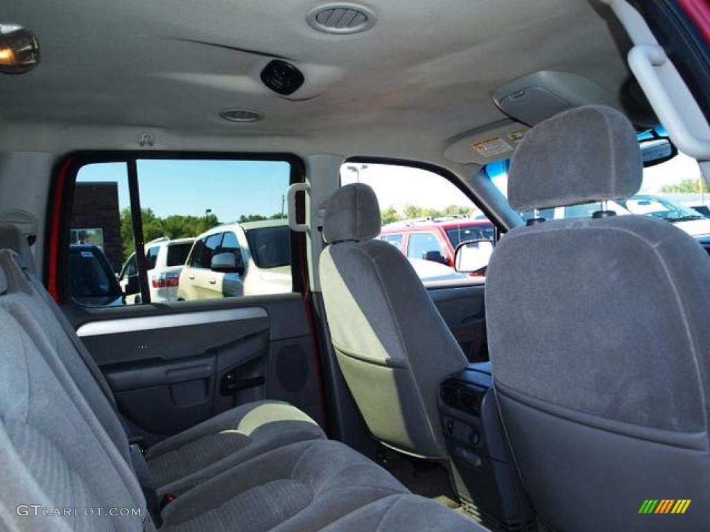 2004 Explorer XLT 4x4 - Redfire Metallic / Graphite photo #9