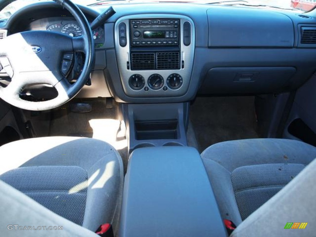 2004 Explorer XLT 4x4 - Redfire Metallic / Graphite photo #10