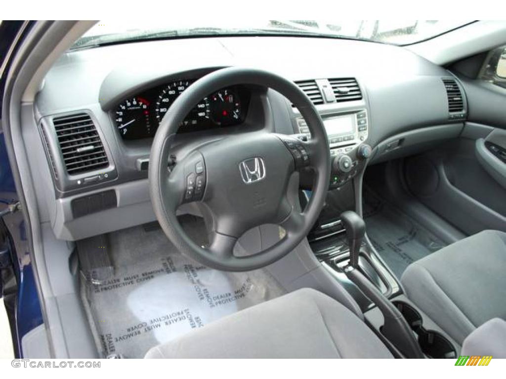 2006 Accord SE Sedan - Royal Blue Pearl / Gray photo #16