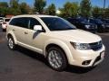 2013 Pearl White Tri Coat Dodge Journey SXT  photo #2