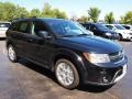 2013 Brilliant Black Crystal Pearl Dodge Journey SXT  photo #2