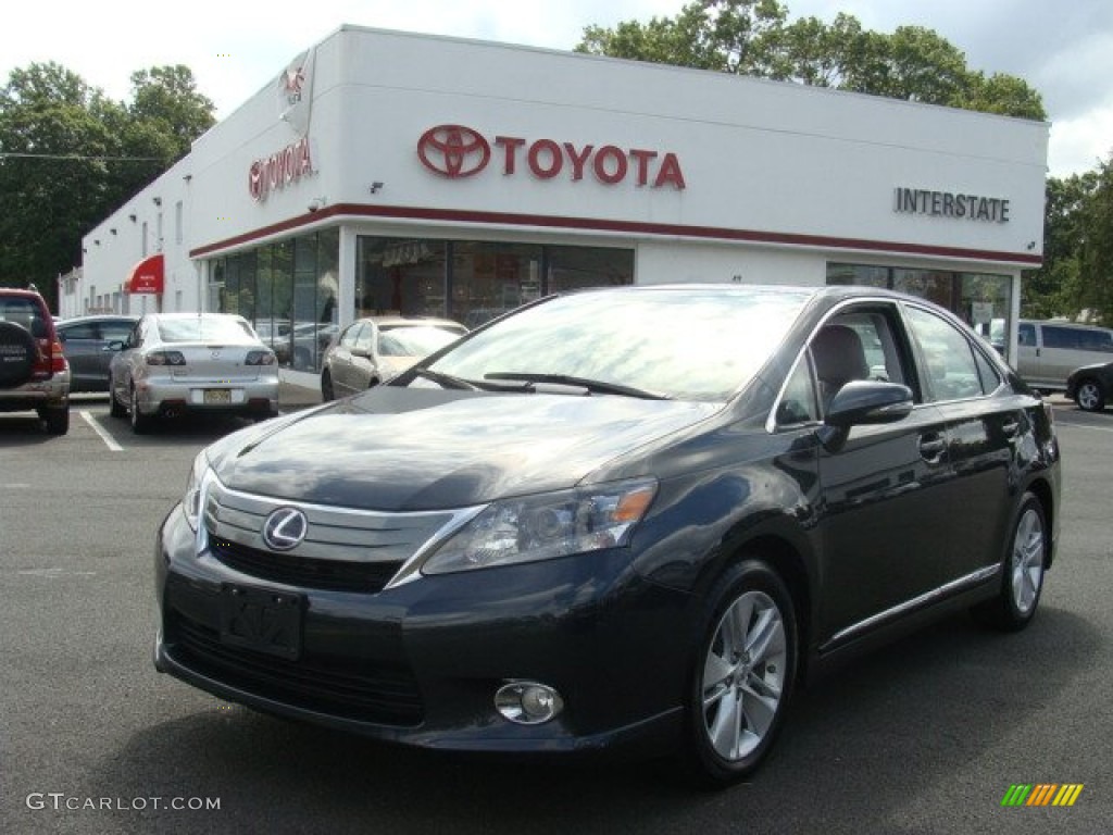 2010 HS 250h Hybrid Premium - Smoky Granite Mica / Gray photo #1