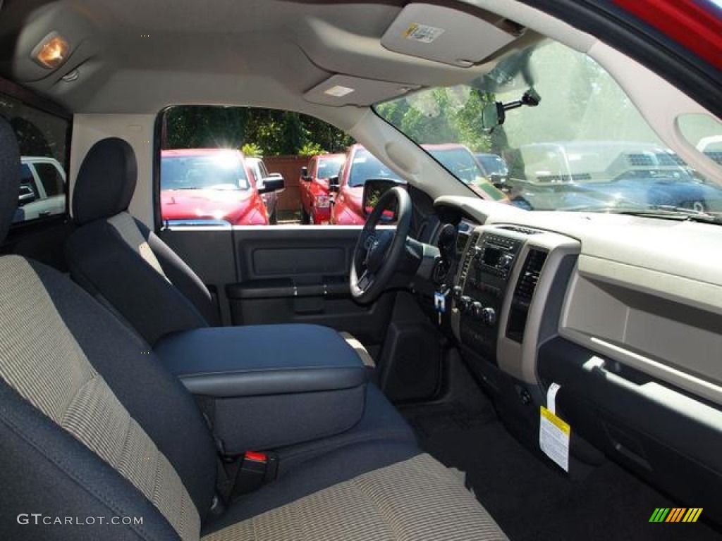 2012 Ram 1500 Express Regular Cab 4x4 - Deep Cherry Red Crystal Pearl / Dark Slate Gray/Medium Graystone photo #4