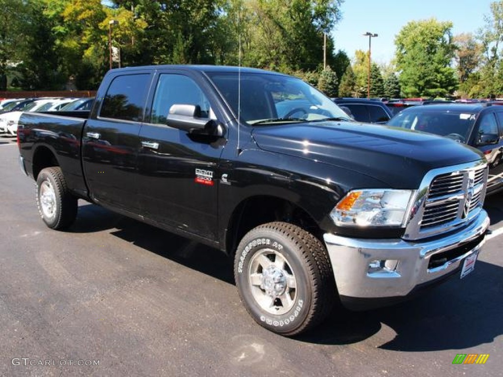 2012 Ram 2500 HD Big Horn Crew Cab 4x4 - Black / Dark Slate/Medium Graystone photo #2