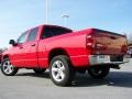 2008 Flame Red Dodge Ram 1500 Big Horn Edition Quad Cab  photo #7