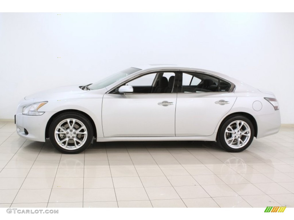 Brilliant Silver 2012 Nissan Maxima 3.5 S Exterior Photo #71106769
