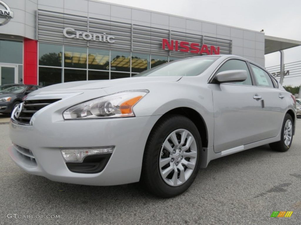 2013 Altima 2.5 S - Brilliant Silver / Charcoal photo #1