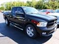 2012 Black Dodge Ram 1500 Express Quad Cab 4x4  photo #2