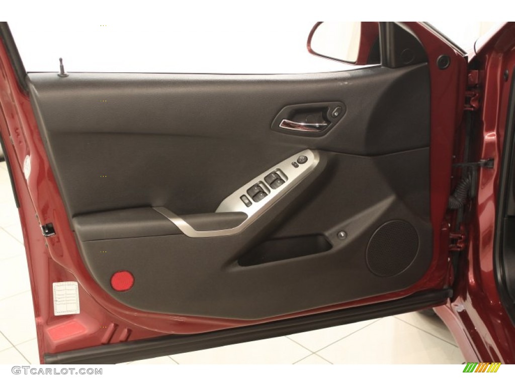 2010 Pontiac G6 GT Sedan Ebony Door Panel Photo #71107099