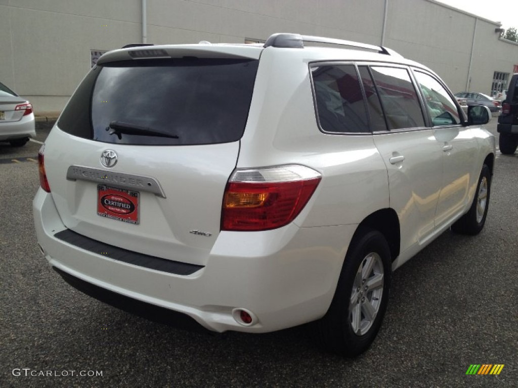 2010 Highlander SE 4WD - Blizzard White Pearl / Black photo #31