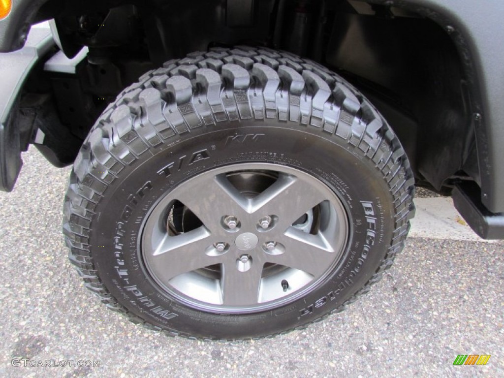 2010 Jeep Wrangler Unlimited Mountain Edition 4x4 Wheel Photo #71108077