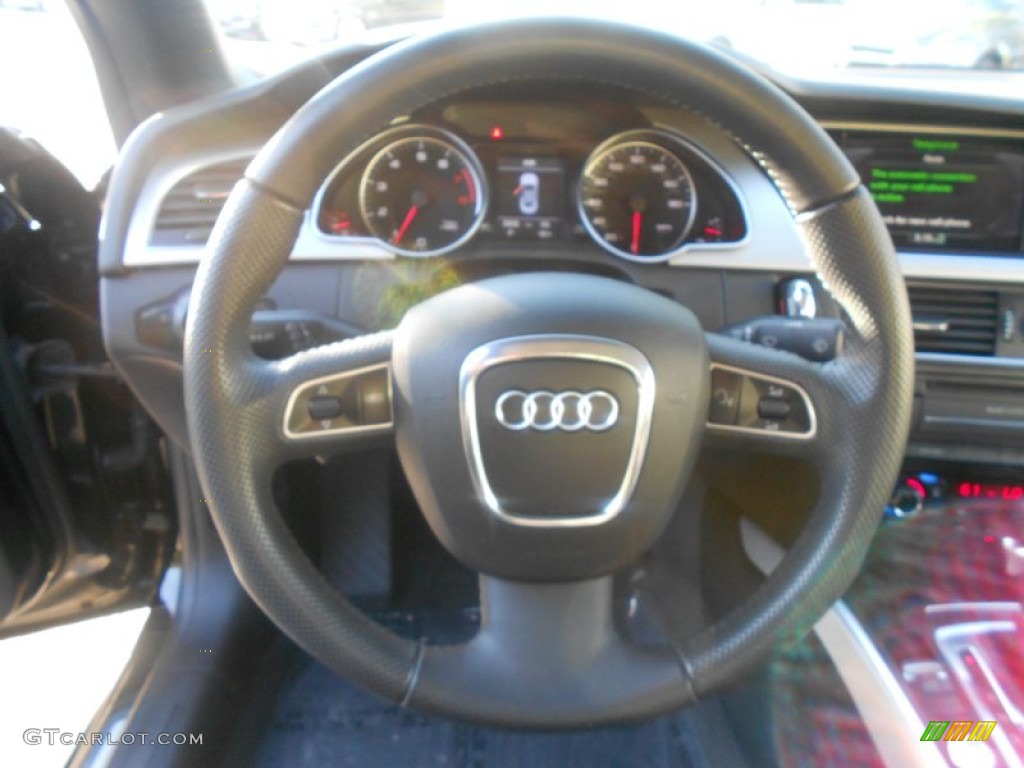 2010 Audi A5 2.0T quattro Cabriolet Steering Wheel Photos