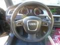 Black 2010 Audi A5 2.0T quattro Cabriolet Steering Wheel