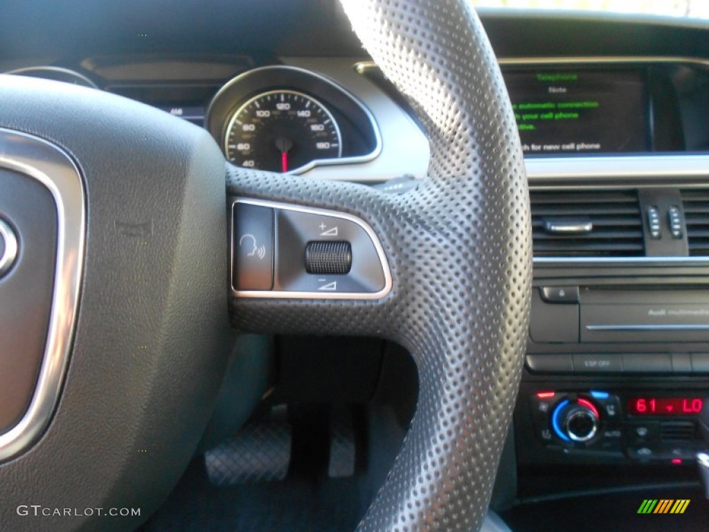 2010 Audi A5 2.0T quattro Cabriolet Controls Photo #71108161