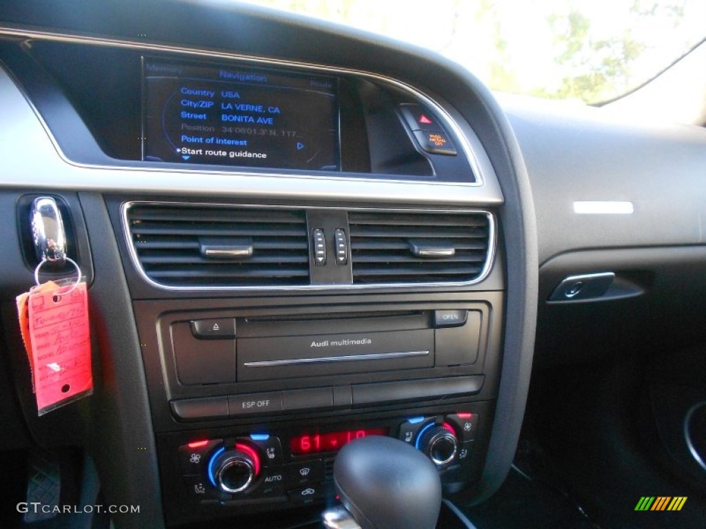 2010 Audi A5 2.0T quattro Cabriolet Controls Photo #71108185
