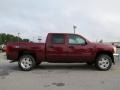 2013 Deep Ruby Metallic Chevrolet Silverado 1500 LT Crew Cab 4x4  photo #8