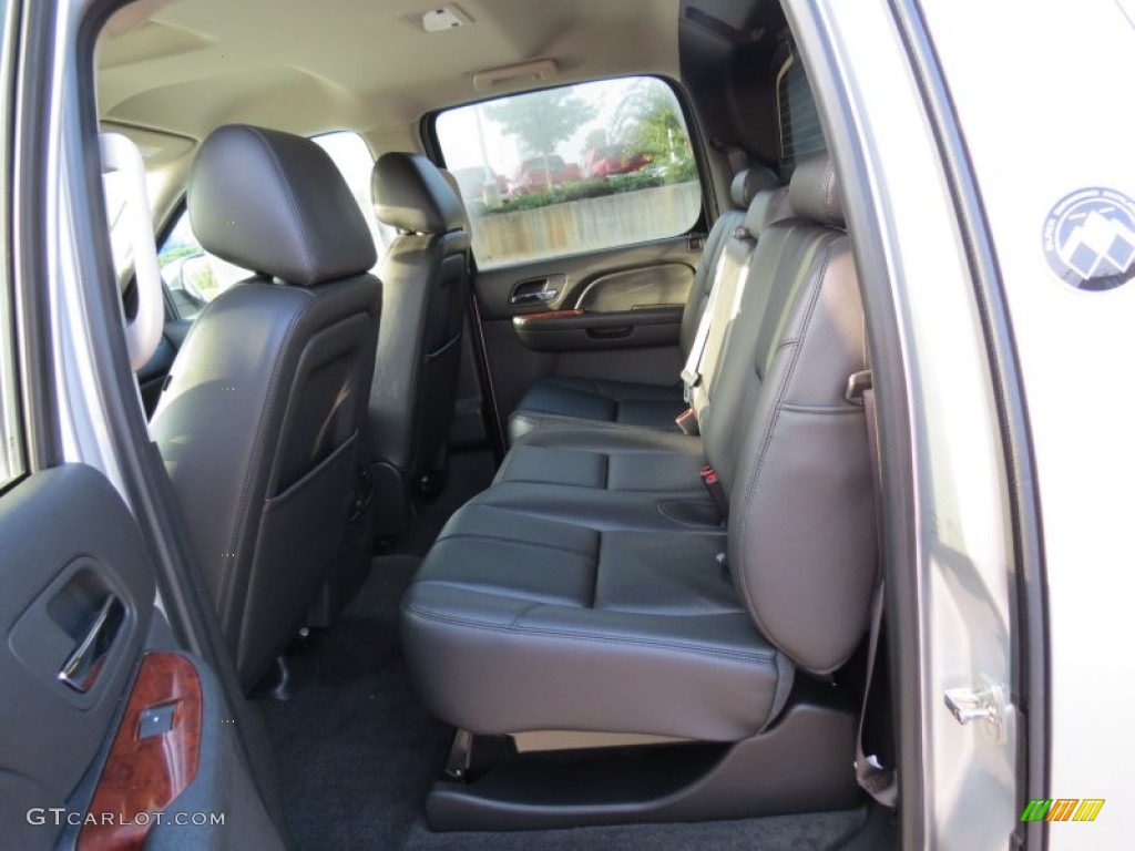 Ebony Interior 2013 Chevrolet Avalanche LT Black Diamond Edition Photo #71108713