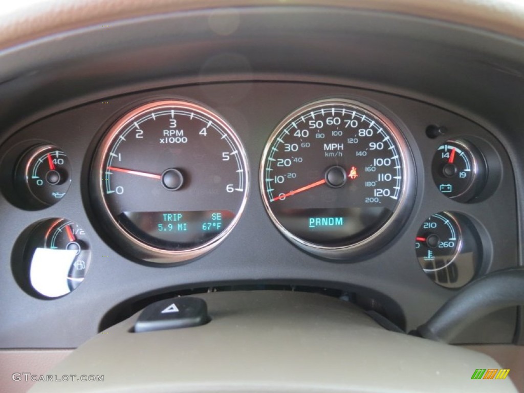 2013 Chevrolet Silverado 1500 LTZ Crew Cab Gauges Photo #71108927