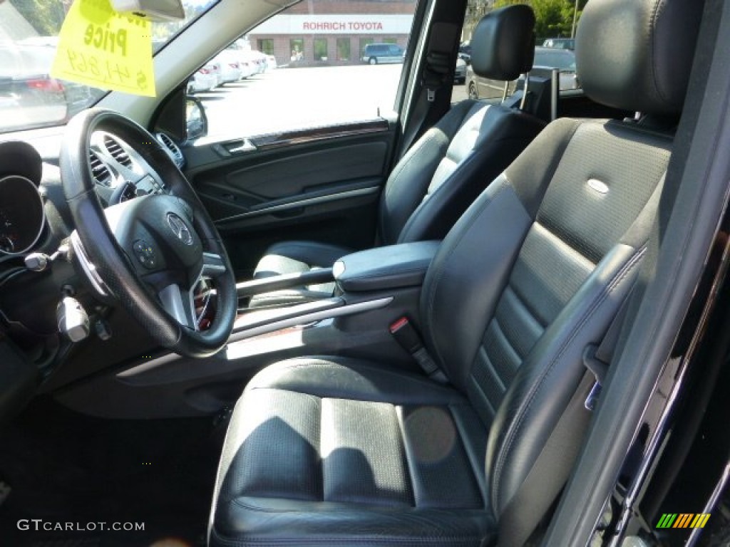 Black Interior 2009 Mercedes-Benz ML 63 AMG 4Matic Photo #71109044