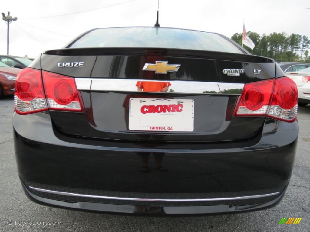 2013 Cruze LT/RS - Black Granite Metallic / Jet Black/Sport Red photo #6