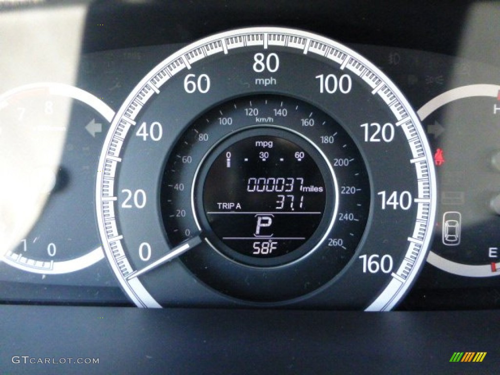 2013 Honda Accord EX-L Sedan Gauges Photo #71110013