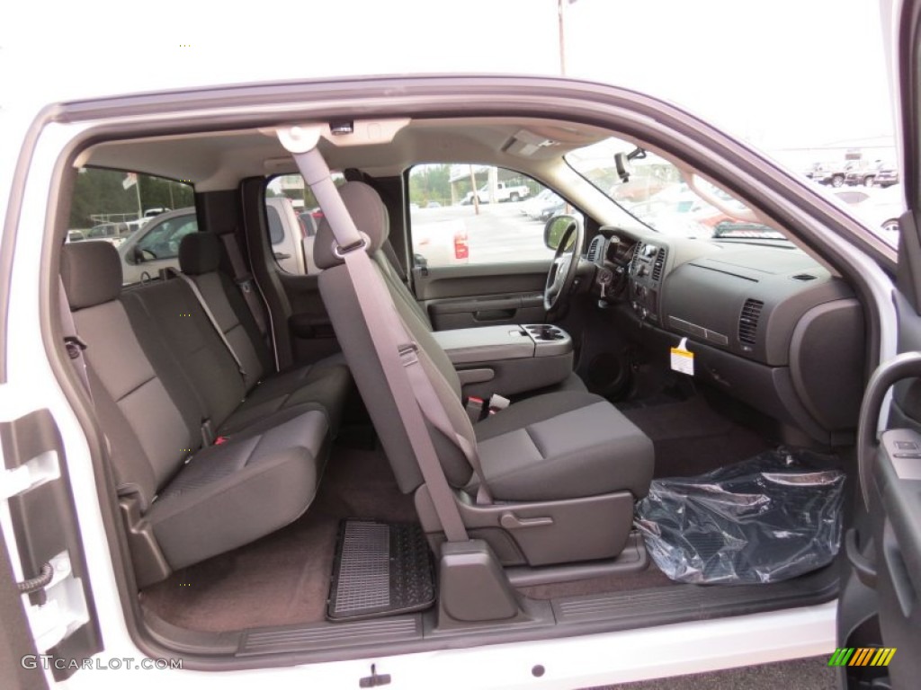 2013 Silverado 1500 LT Extended Cab - Summit White / Ebony photo #12