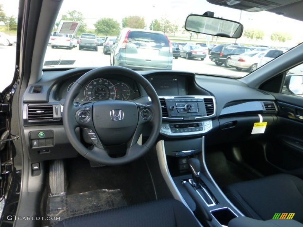 2013 Honda Accord Sport Sedan Black Dashboard Photo #71110319