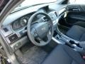 Black 2013 Honda Accord Sport Sedan Interior Color