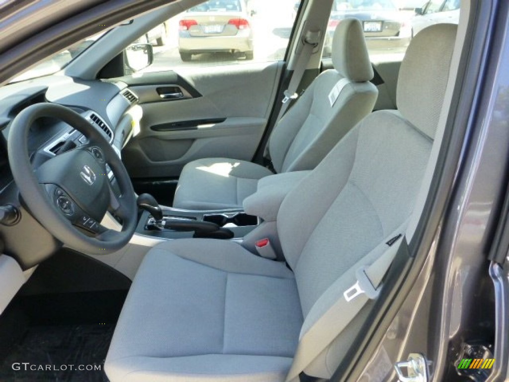 Gray Interior 2013 Honda Accord LX Sedan Photo #71110484