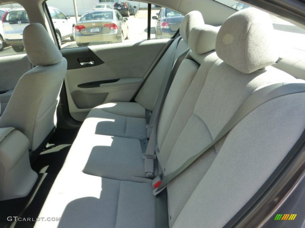 Gray Interior 2013 Honda Accord LX Sedan Photo #71110490