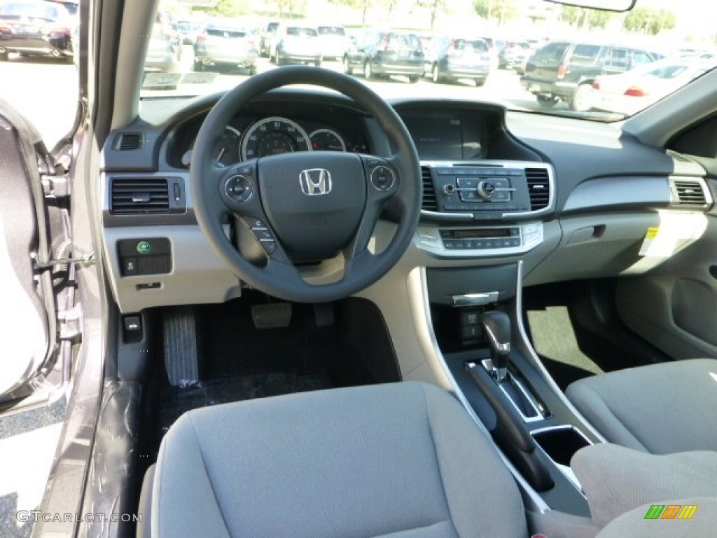 Gray Interior 2013 Honda Accord LX Sedan Photo #71110499