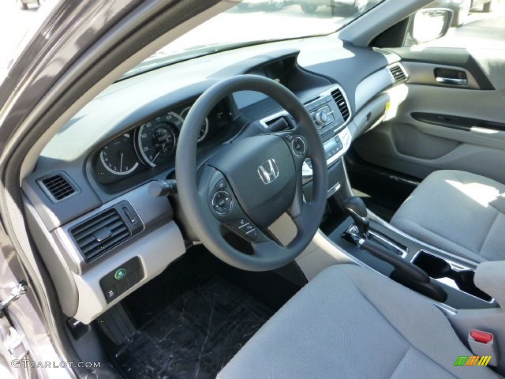 Gray Interior 2013 Honda Accord LX Sedan Photo #71110523