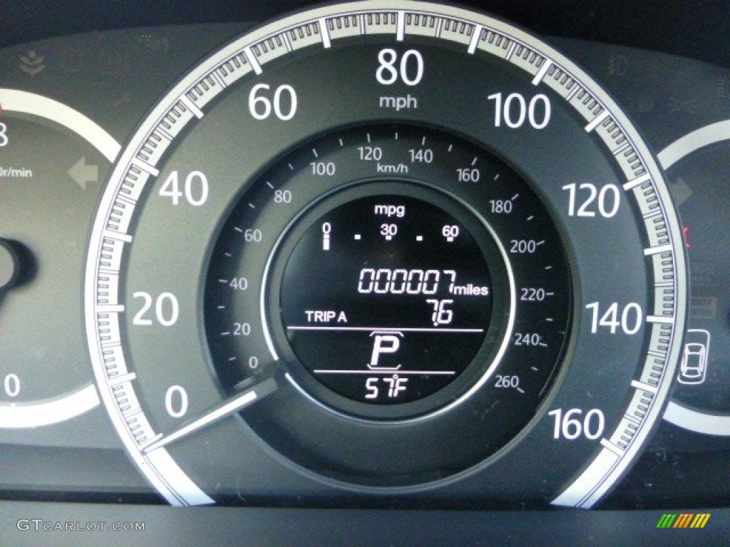 2013 Honda Accord LX Sedan Gauges Photo #71110556