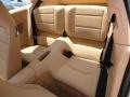 2012 Porsche 911 Sand Beige Interior Rear Seat Photo