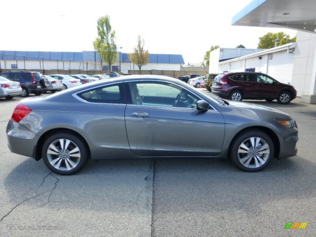 2012 Accord EX Coupe - Polished Metal Metallic / Ivory photo #5