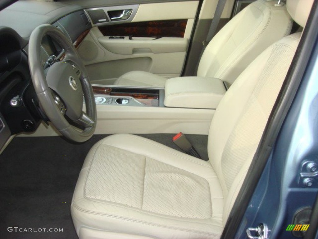 Ivory/Oyster Interior 2009 Jaguar XF Premium Luxury Photo #71111303