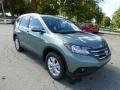 2012 Opal Sage Metallic Honda CR-V EX-L 4WD  photo #6