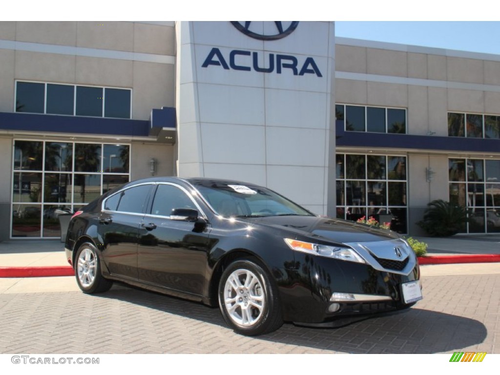 Crystal Black Pearl Acura TL