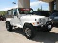 1998 Stone White Jeep Wrangler Sahara 4x4  photo #1