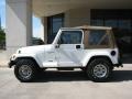 1998 Stone White Jeep Wrangler Sahara 4x4  photo #4