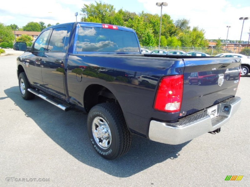 2012 Ram 2500 HD ST Crew Cab 4x4 - True Blue Pearl / Dark Slate/Medium Graystone photo #5