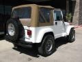 1998 Stone White Jeep Wrangler Sahara 4x4  photo #7