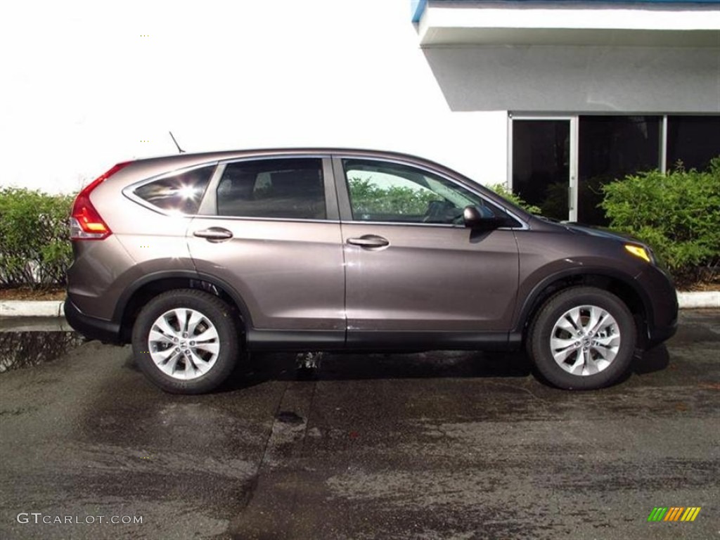 2012 CR-V EX - Urban Titanium Metallic / Beige photo #2