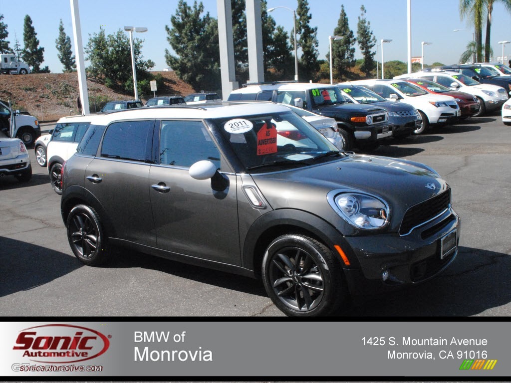 2011 Cooper S Countryman - Royal Gray / Carbon Black photo #1