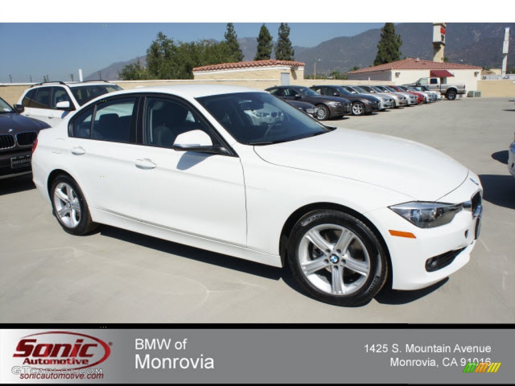 Alpine White BMW 3 Series