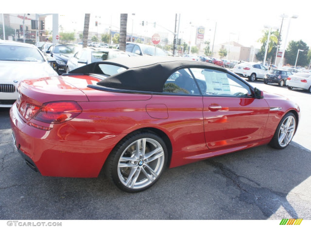 2013 6 Series 650i Convertible - Imola Red / Black photo #2